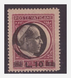 VATICANO 1945 - MEDAGLIONCINI - EFFIGIE  SPOSTATA    NUOVO   MNH  ** - Picture 1 of 1