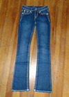 Miss Me Jeans Chloe Boot Cut Size 25 Frayed Bottoms Black Label