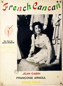 FRANCH CANCAN- J.RENOIR - 1955- COULEUR/ cartoline - 32 x 43 cm - Foto 1 di 2