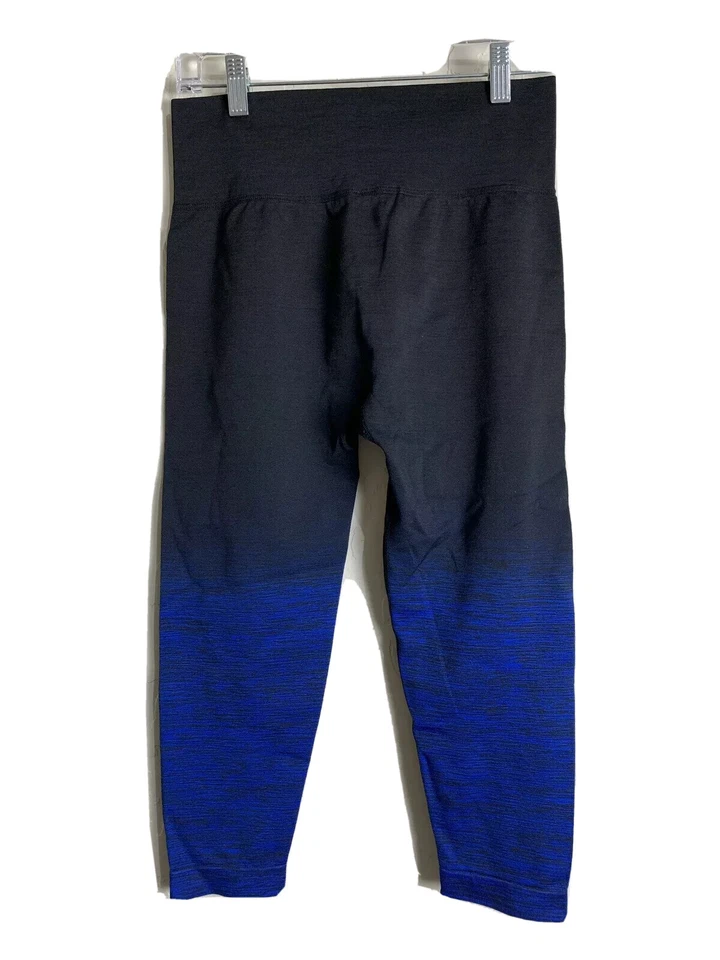 CodeFit Yoga Power Flex Dry-Fit Legging Ombre S/M Petite Capri High Rise 7866 - Image 1 of 4