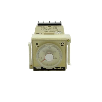 NEW Autonics Temperature Controller 100-240VAC 50/60Hz 250VAC 2A TOS-B4RK4C - Image 1 of 4