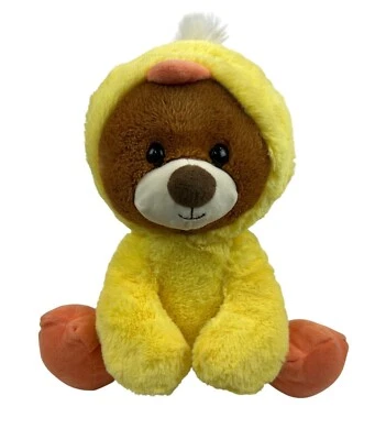 Disfraz Kellytoy Pascua Primavera Oso de Peluche Marrón Peluche Pato Pollito Foto 1 de 4