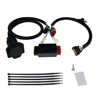 7-Way Trailer Wiring Harness Kit For Hyundai 22-24 Tucson Santa Cruz Palisad Kia - Image 1 of 2