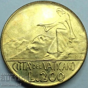 Vatican 200 Lire 1978 Paul VI UNC - Picture 1 of 7