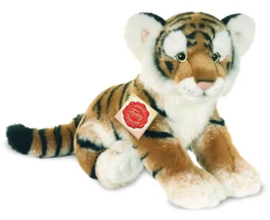 Tigre - Peluche Lavable Doux Jouet Chat / Cub Par Teddy Hermann - 32cm - 90448 - Photo 1 sur 1
