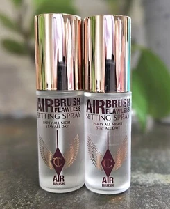 Lot Of 2 Charlotte Tilbury Airbrush Flawless Setting Spray .5 oz/15ml Ea. NEW! - Picture 1 of 1