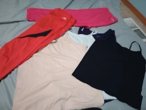 Girls L/XL Leggings And Tank Lot - Picture 1 of 19