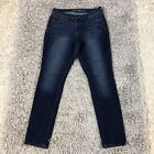 Old Navy Jeans Womens Size 8 Curvy Profile Mid Rise Skinny Blue 30x31