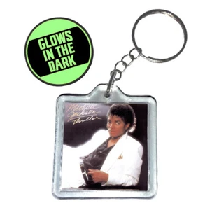 Michael Jackson Thriller Album Mini Glow in the dark Portachiavi - Foto 1 di 1