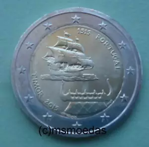 Portogallo 2 euro 2015 Timor commemorativa coin commemorative coin euro moedas - Foto 1 di 1