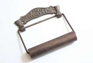 antique toilet paper holder hanger | apw paper vtg deco victorian toilet old tp - Picture 1 of 5