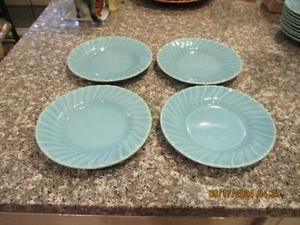 (4) Aqua Franciscan Coronado 6 1/2" Plates - Picture 1 of 3