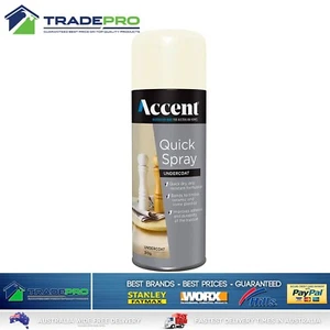 Spray Paint Can 310g Undercoat Wood Ceramics Plastic Quick Dry Int&Ext PRO - Picture 1 of 3