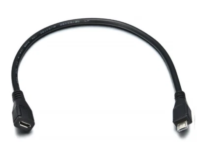 Micro USB 5 Pin Maschio a Femmina Prolunga Prolunga Sincronizzazione Dati Cavo Ricarica Adattatore - Immagine 1 di 4
