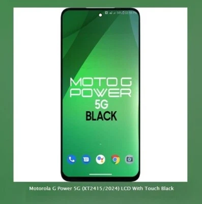 Motorola G Power 5G (XT2415/2024) LCD Con Táctil Negro (Calidad Probada) Foto 1 de 2