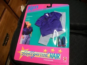 Barbie de Mattel Ken Hollywood Hair Fashions 1992 #3747 3770 - Imagen 1 de 2