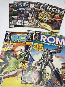 Rom #1-9 (1979, Marvel) lotto fine in perfette condizioni bello!!! fumetti - Foto 1 di 24