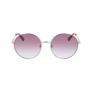 Longchamp LO143S-773 Women Gold Pink Sunglasses Metal Round Gradient Eyeglasses - Picture 1 of 3