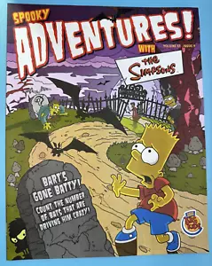 2001 I Simpsons Burger King Spooky Adventures Vol 12 Iss 8 ottimo condizionale - Foto 1 di 3