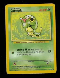 Pokémon Unlimited 45 Caterpie 1999 - Imagen 1 de 2