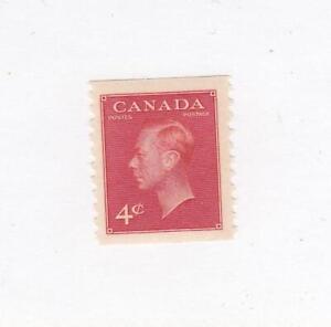 CANADA (MK7705) # 300 VF-MNH  4cts 1950 KING GEORGE VI W  POSTES-POSTAGE  CV $25