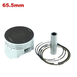 65.5mm 15mm Piston Ring Pin & Clips Kit For 250cc Engine Pit Quad Dirt Bike ATV - Picture 1 of 8