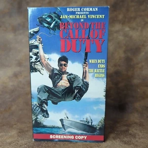 Beyond the Call of Duty (VHS 1992) Jan-Michael Vincent PROMO SCREENER - Picture 1 of 4