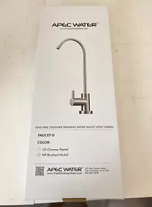 New Apec Water Faucet-D  - NP Brushed Nickel Color - Picture 1 of 2