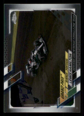 2021 Topps Chrome Formula 1 #149 Lewis Hamilton/Grand Prix Winners - Image 1 of 2