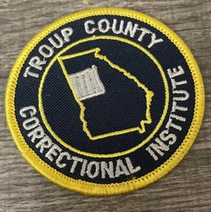 Vtg Troup County Correctional Institute Patch RARE HTF Bsa028 - Picture 1 of 2