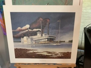 Champion Of The River Art Print By Wellington Ward Jr. Signed Numbered Ltd. Ed. - Picture 1 of 11