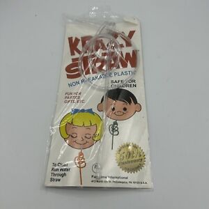 Original KRAZY STRAW Non Breakable 50th Anniversary Limited Edition Collectable