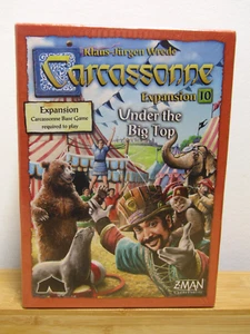 Carcassonne: Expansion 10 - Under The Big Top, New/Sealed - Picture 1 of 2