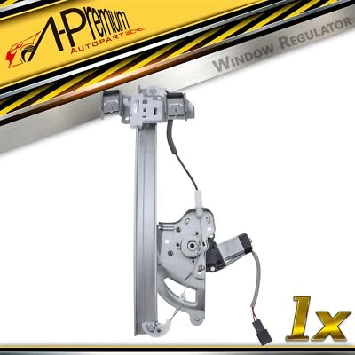 Power Window Regulator w/Motor Front Right for Oldsmobile Aurora 2001-2003 2-pin - Image 1 of 4