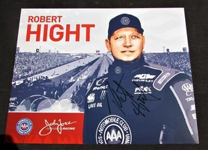 2016 Robert Hight Auto Club Funny Car NHRA Autographed HANDOUT / POSTCARD - Picture 1 of 2