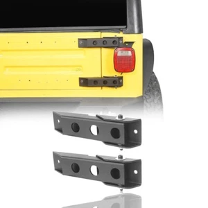 Wrangler Tailgate Hinge Set Compatible with Jeep Wrangler TJ 1997 1998 1999 2... - Picture 1 of 9