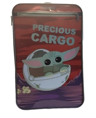 American Tourister Kids' Softside Upright Luggage Telescoping Handle Grogu - Image 1 of 4