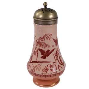 Macintyre Arts Crafts Pottery Sugar Shaker Aesthetic H16cm Circa 1880 - Picture 1 of 9