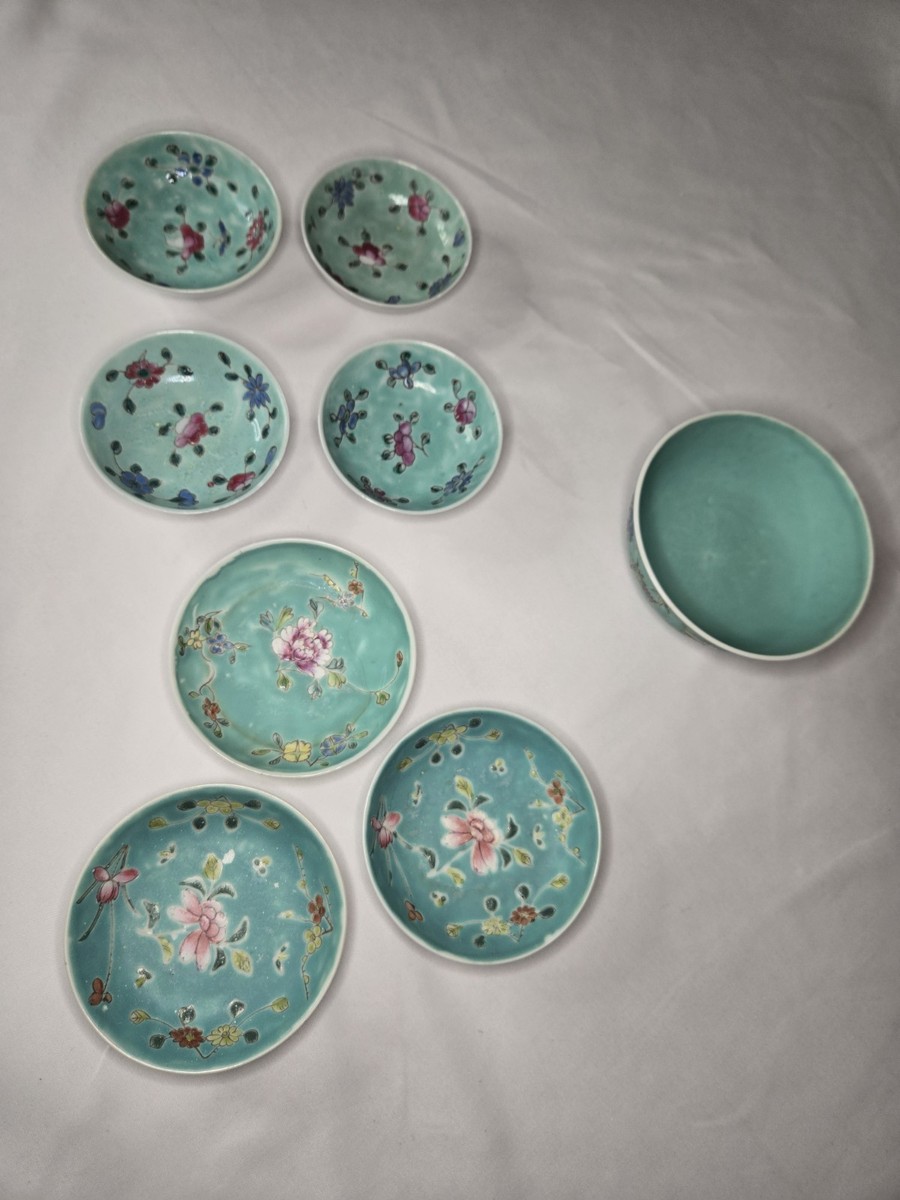 陶瓷绿色1900-1940 中国古董碗| eBay