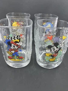 Set Of 4 Disney McDonald’s Collector Glasses - 2000 - Picture 1 of 3