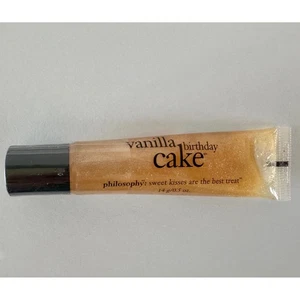 NEU Philosophy Vanille Geburtstagstorte Lipgloss 0,5 Oz. VERSIEGELT - Bild 1 von 3