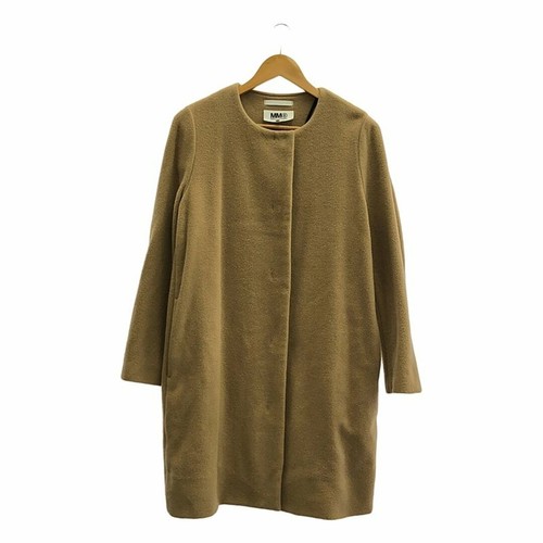 MAISON MARGIELA MM6 Maison Martin Margiela M6 misto cashmere spacco posteriore senza colletto usato0