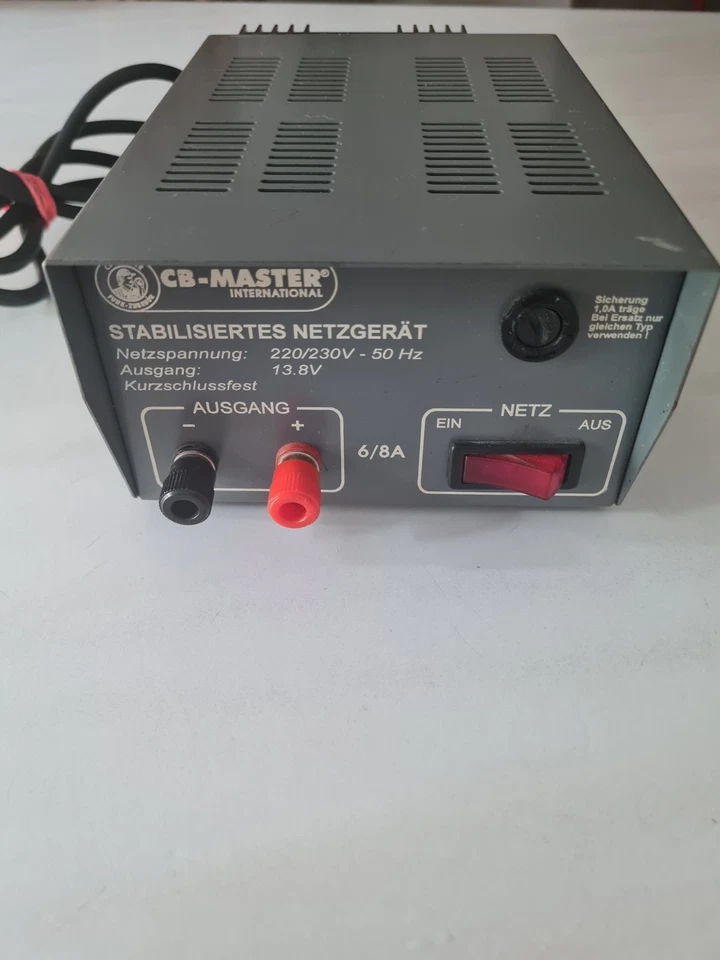 CB-Master Netzgeraet Netzteil - Ungeprüft, für Teile / Reparatur - Bild 1 von 1