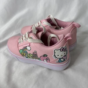 Heelys Hello Kitty Pro 20 Pink Jugend Sneaker Größe Jugend 2 Roller Schuhe - Bild 1 von 11