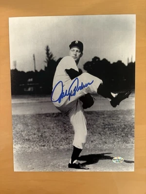Johnny Podres Signed 8x10 Photo COA- MLB Brooklyn/ LA Dodgers - World Series - Image 1 of 4