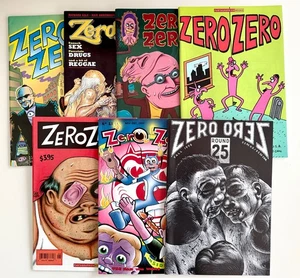 Zero Zero Comic Lot (Fantagraphics, 1995) 7 10 14 18 19 21 25 - Bild 1 von 8