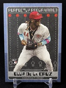 2024 Topps Heritage High Number Elly De La Cruz Perfectly Programmed (RC) PP-7 - Picture 1 of 2