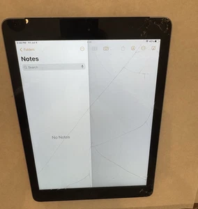 Apple Ipad 5th Gen A1823 9.7" 32GB Gray (WIFI+Cellular) Unlocked FAIR - Picture 1 of 14