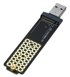 Adattatore da M.2 a USB, RIITOP Nvme a USB 3.1 Scheda Lettore Compatibile con entrambi Nvme - Foto 1 di 5