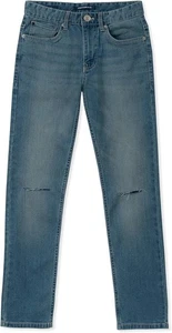 Calvin Klein Boys' Legacy Denim Jeans, Silver Bullet size 20 - Picture 1 of 1